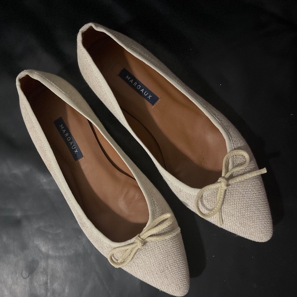 Margaux “the pointe” in linen - Picture 1 of 6